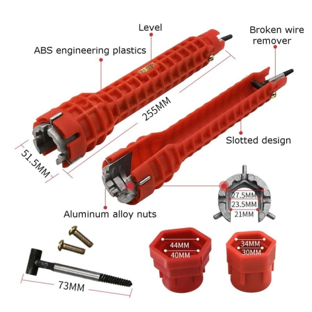 8-in-1 Sink Wrench