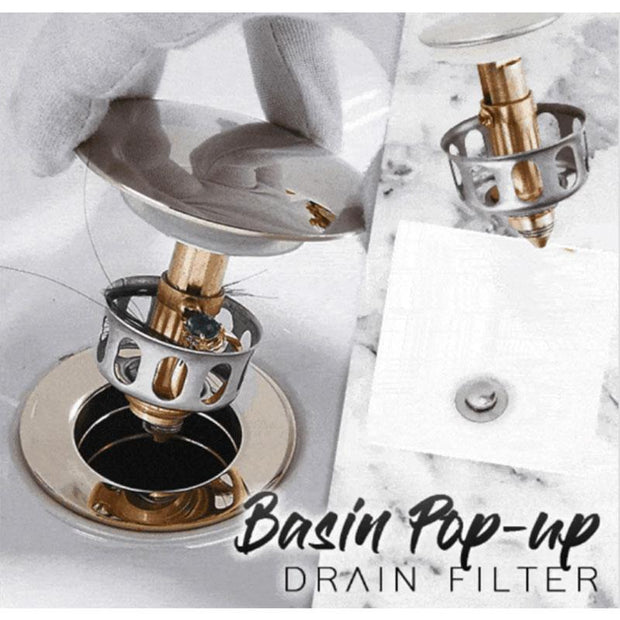 Basin Pop-up Drain Filter