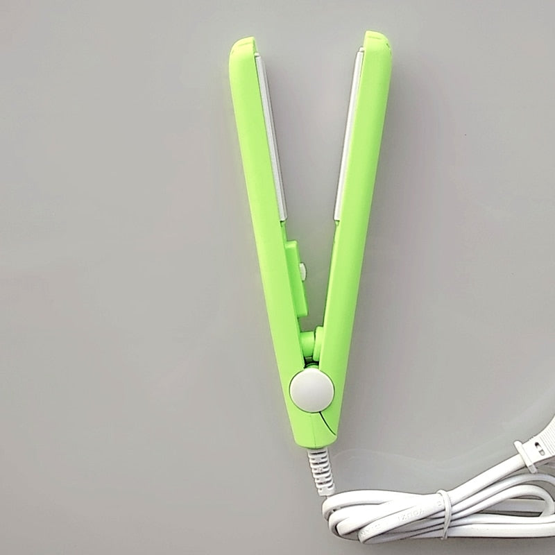 Curly-Cool 2-in-1 Mini Hair Curler/Flat Iron