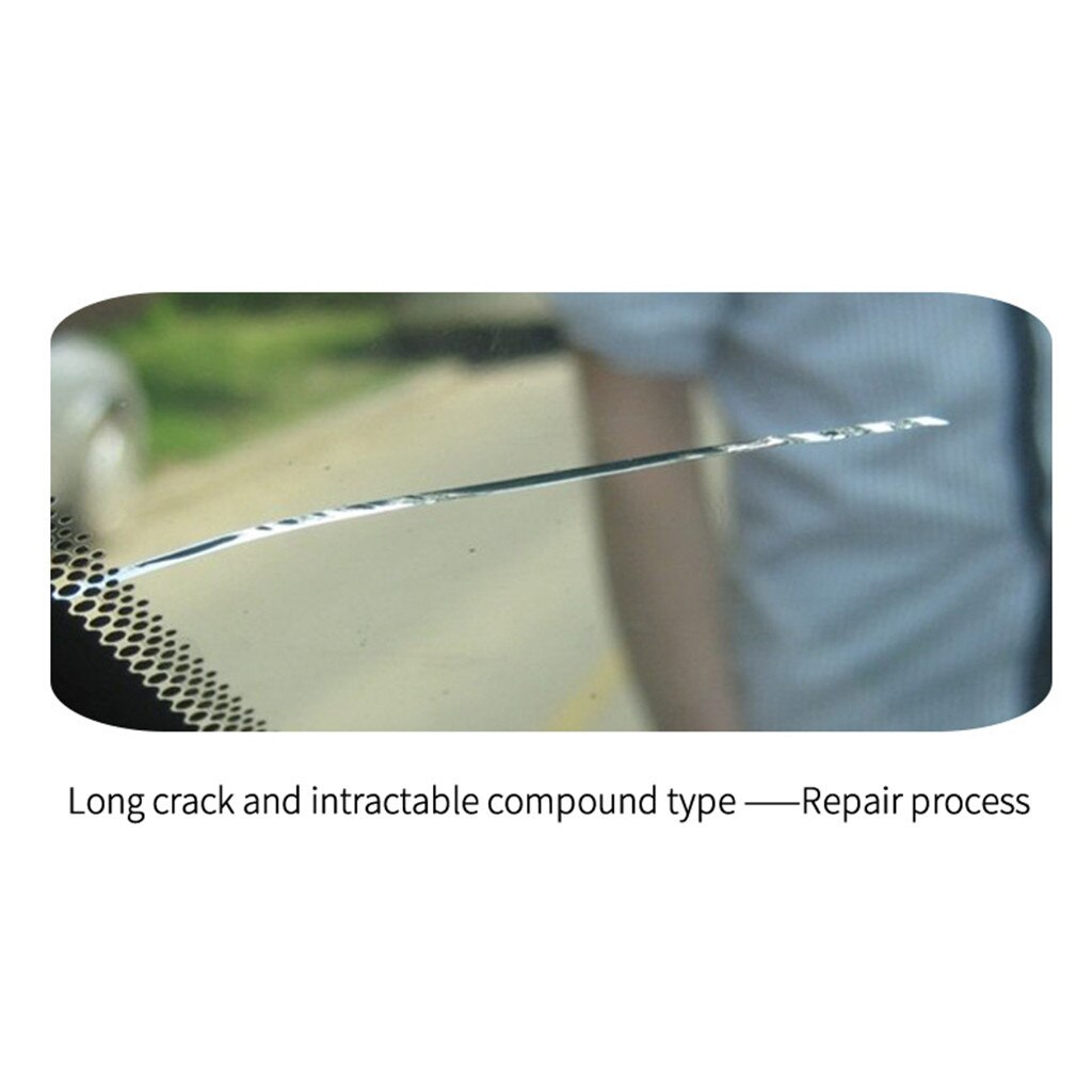 New Upgrade Automotive Glass Repair Kit Window Screen Restore Tool Car Glass Repair Resin Set Magic Windshield Crack Adhesive 30ml#45