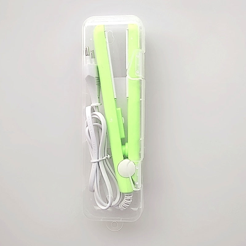 Curly-Cool 2-in-1 Mini Hair Curler/Flat Iron