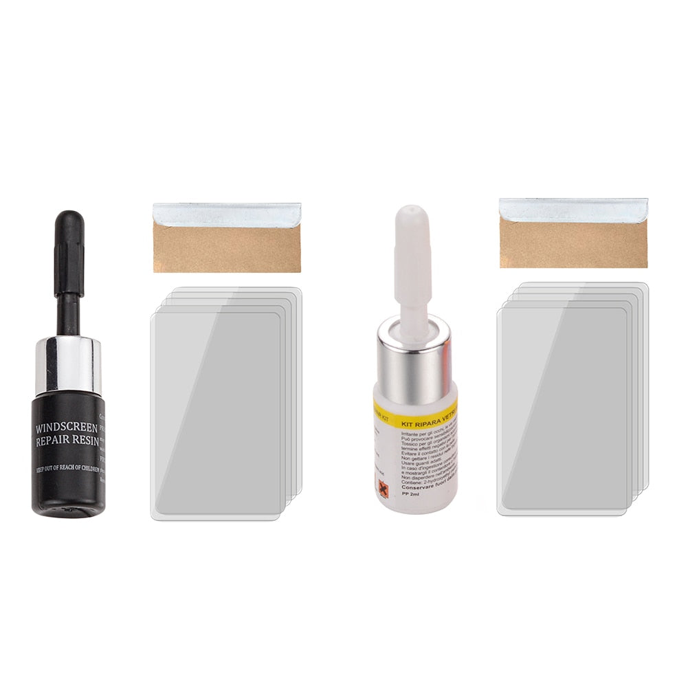 Car Windshield Repair Kit DIY Car Window Glass Scratch Crack Repair Tools Curing Glue Auto Accessories
