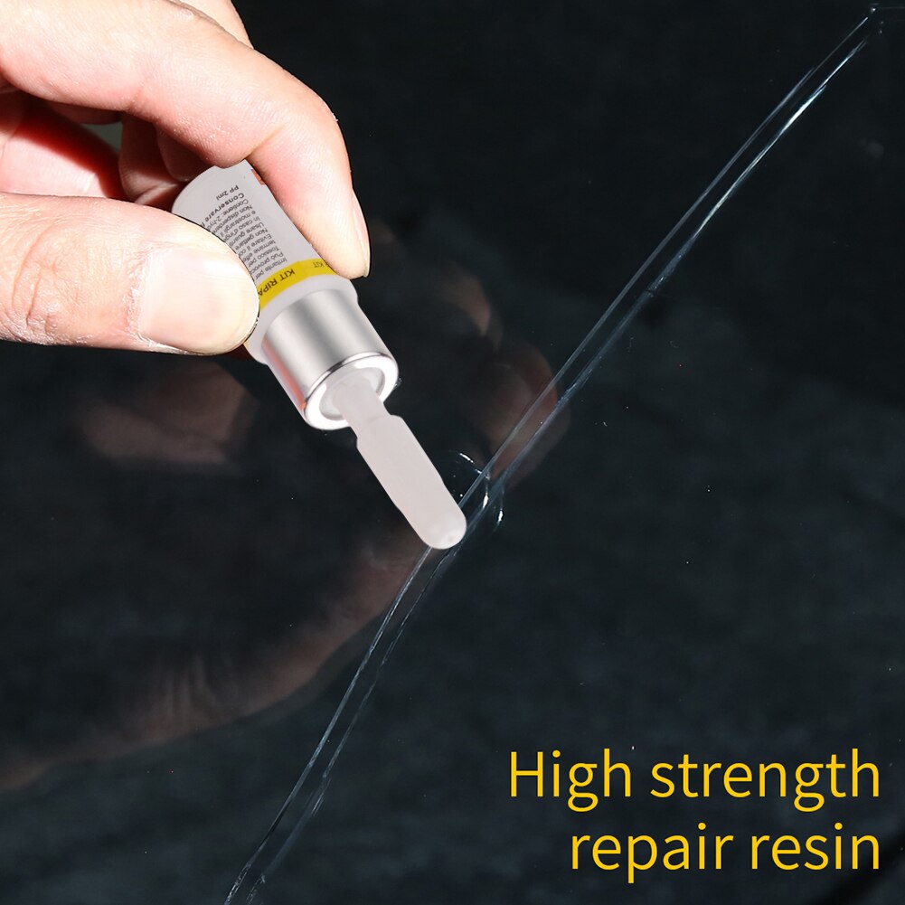 Car Windshield Repair Kit DIY Car Window Glass Scratch Crack Repair Tools Curing Glue Auto Accessories