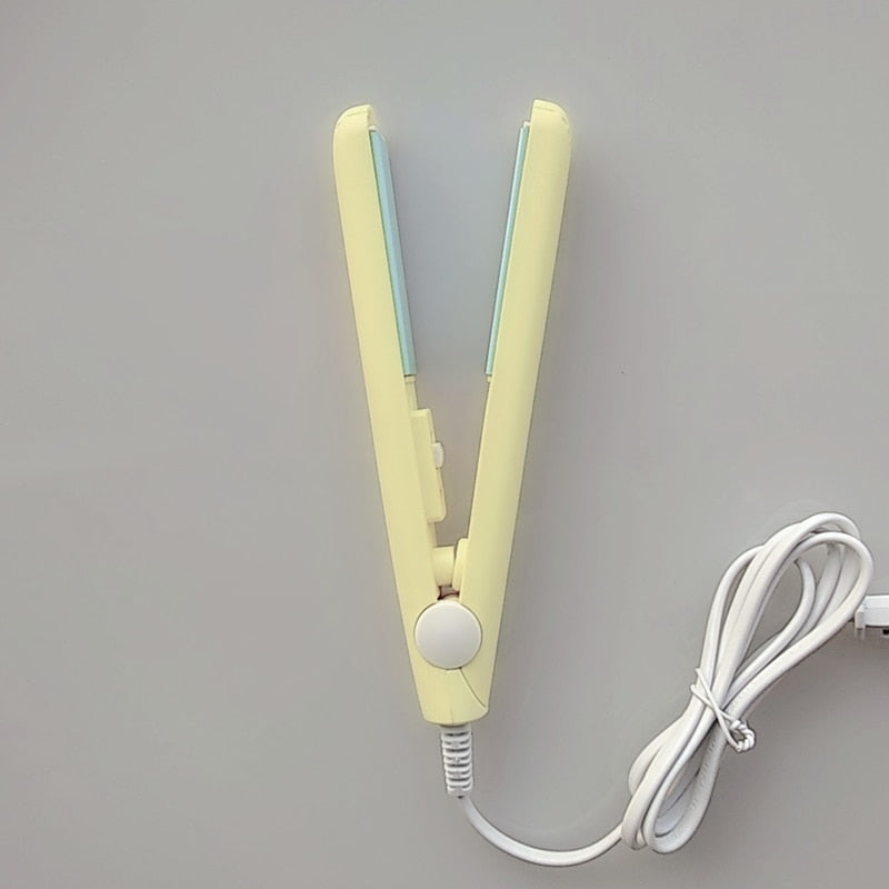 Curly-Cool 2-in-1 Mini Hair Curler/Flat Iron