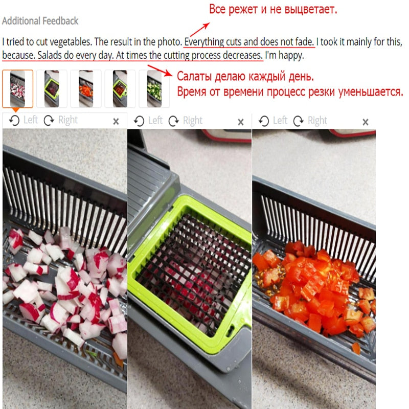 Vegetable Mandoline Slicer