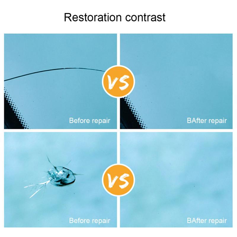 New Upgrade Automotive Nano Glass Repair Solution Fluid Kit