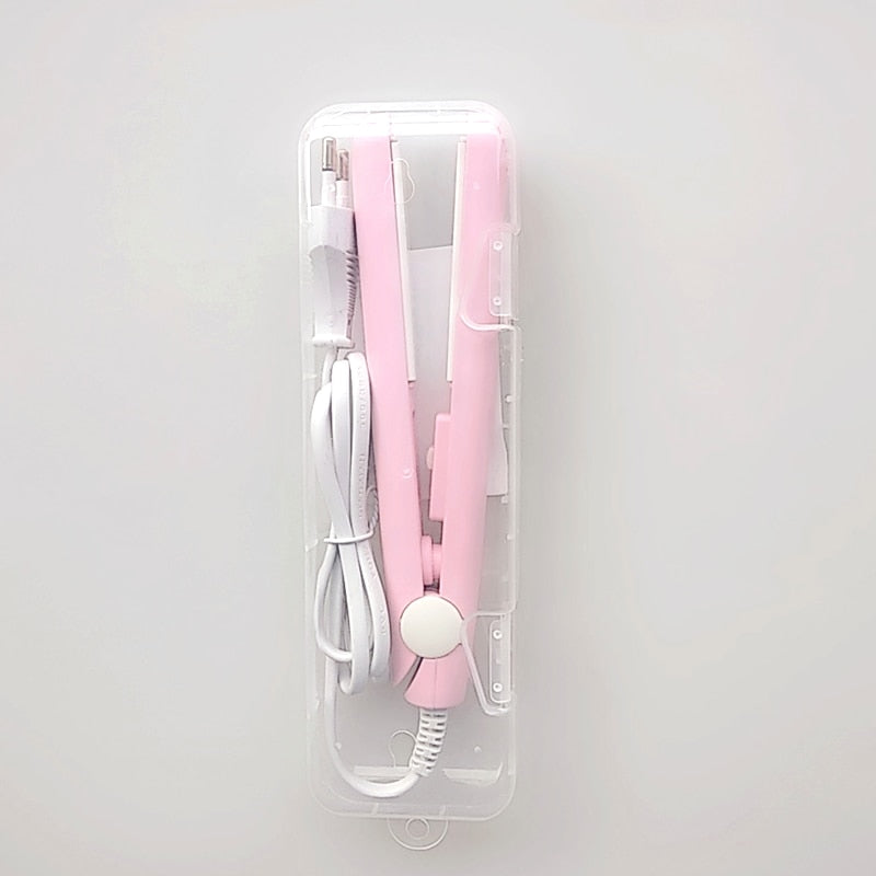 Curly-Cool 2-in-1 Mini Hair Curler/Flat Iron