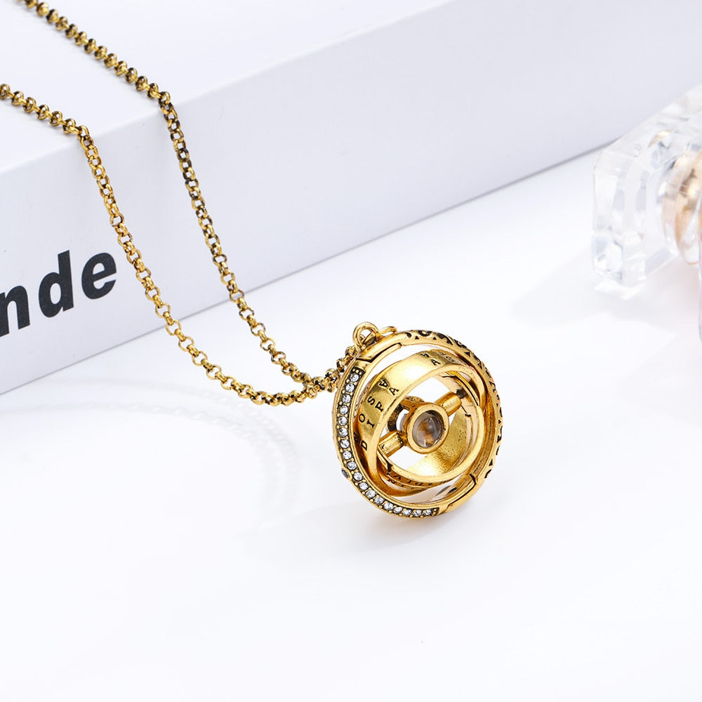 100 language i love you Rings Projection king queen crown ring men woemn Valentine gift