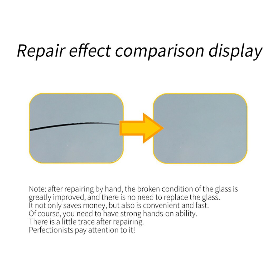 New Upgrade Automotive Glass Repair Kit Window Screen Restore Tool Car Glass Repair Resin Set Magic Windshield Crack Adhesive 30ml#45