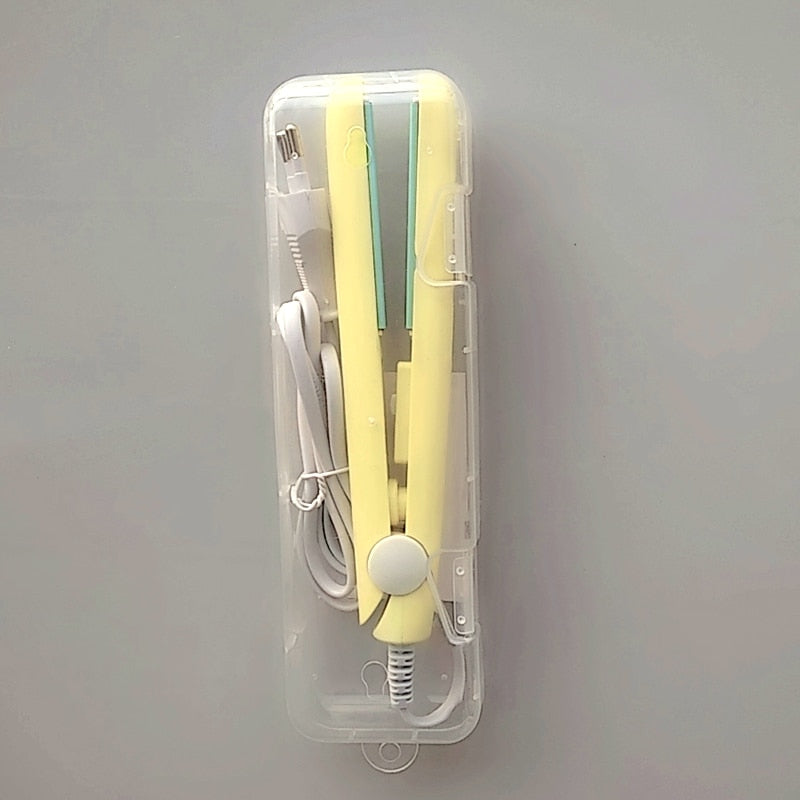Curly-Cool 2-in-1 Mini Hair Curler/Flat Iron